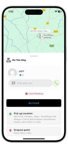 MAS Ride Driver screenshot