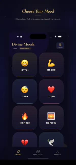 Divine Moods screenshot 1