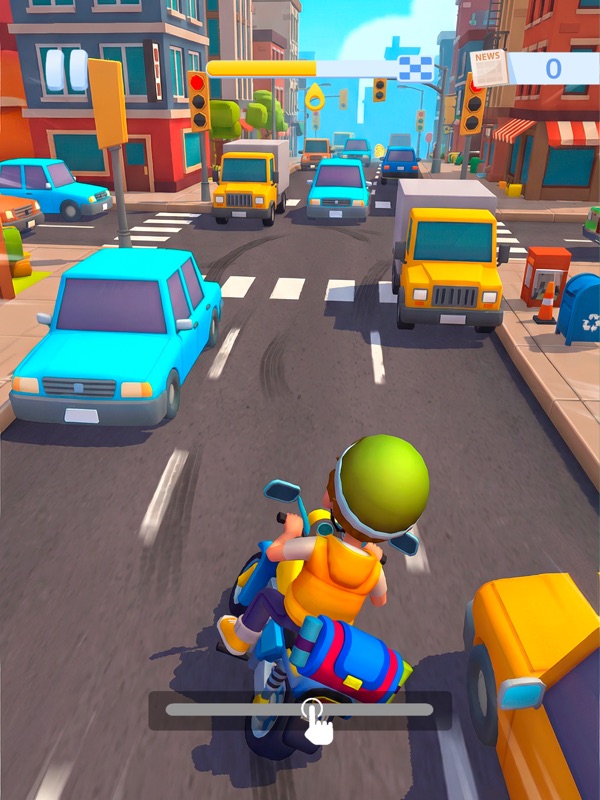 Paper Boy Race: Run & Rush 3D screenshot 10