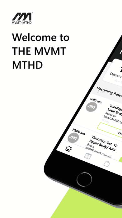 THE MVMT MTHD iPhone screenshot 1 - Health & Fitness app