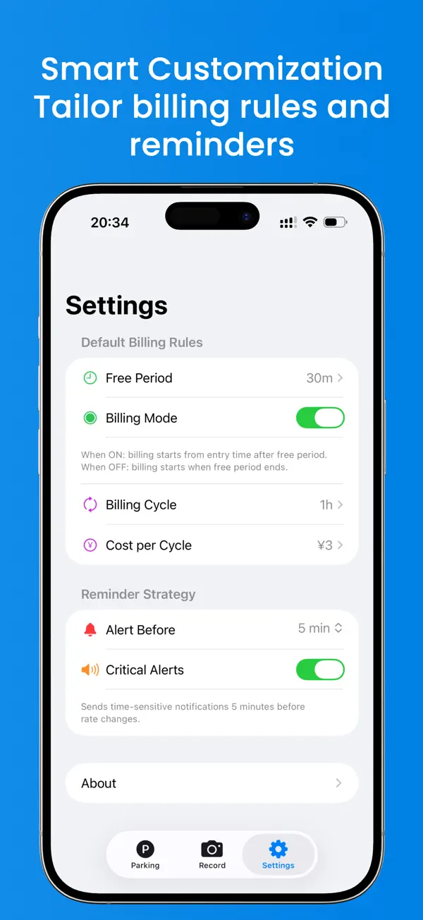 ParkTimer - Parking Assistant Screenshot 5