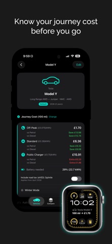 WattKit: EV Cost Calculator Screenshot 1 of 10