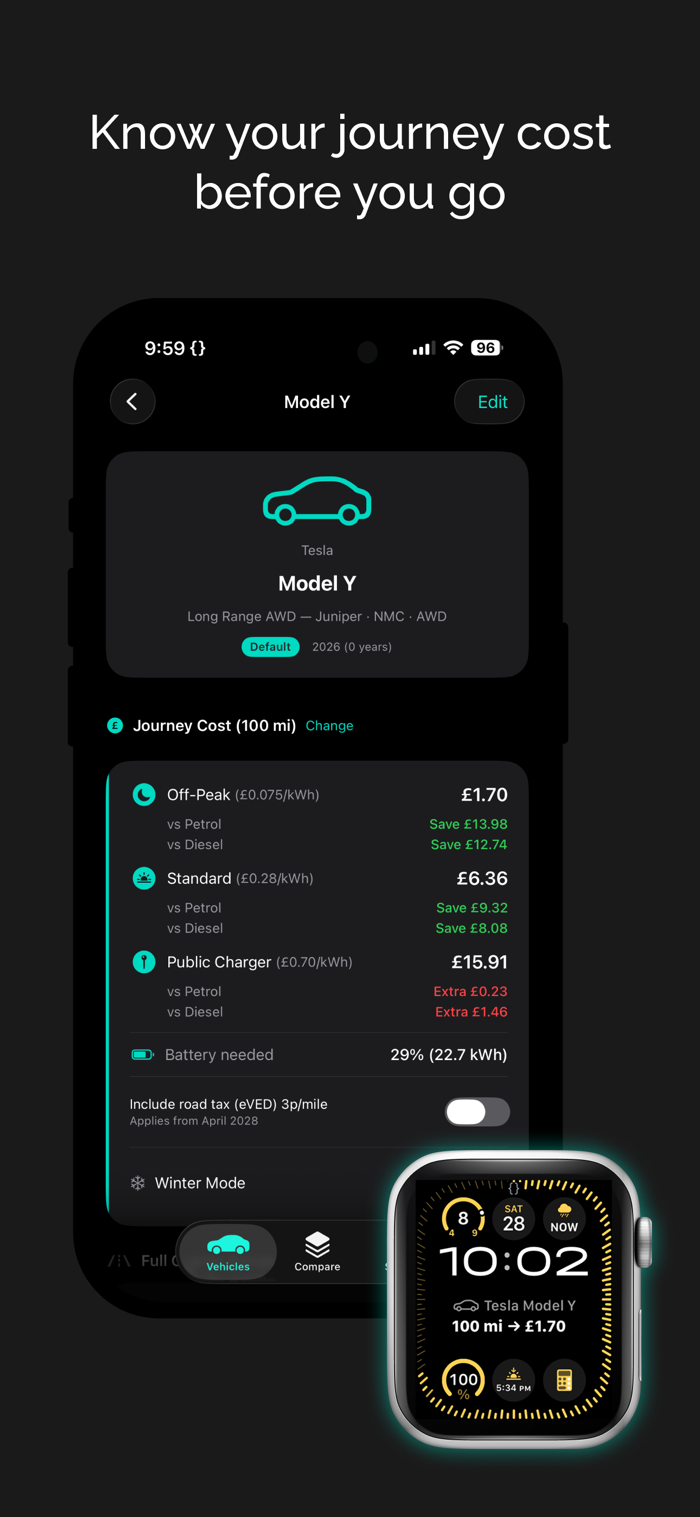 WattKit: EV Cost Calculator