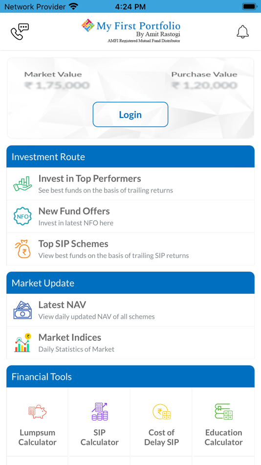 #2. MyFirstPortfolio (iOS) 게시자: Excel Net Solutions Private Limited