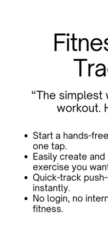 Fitness Mini Tracker Screenshot 1 of 8