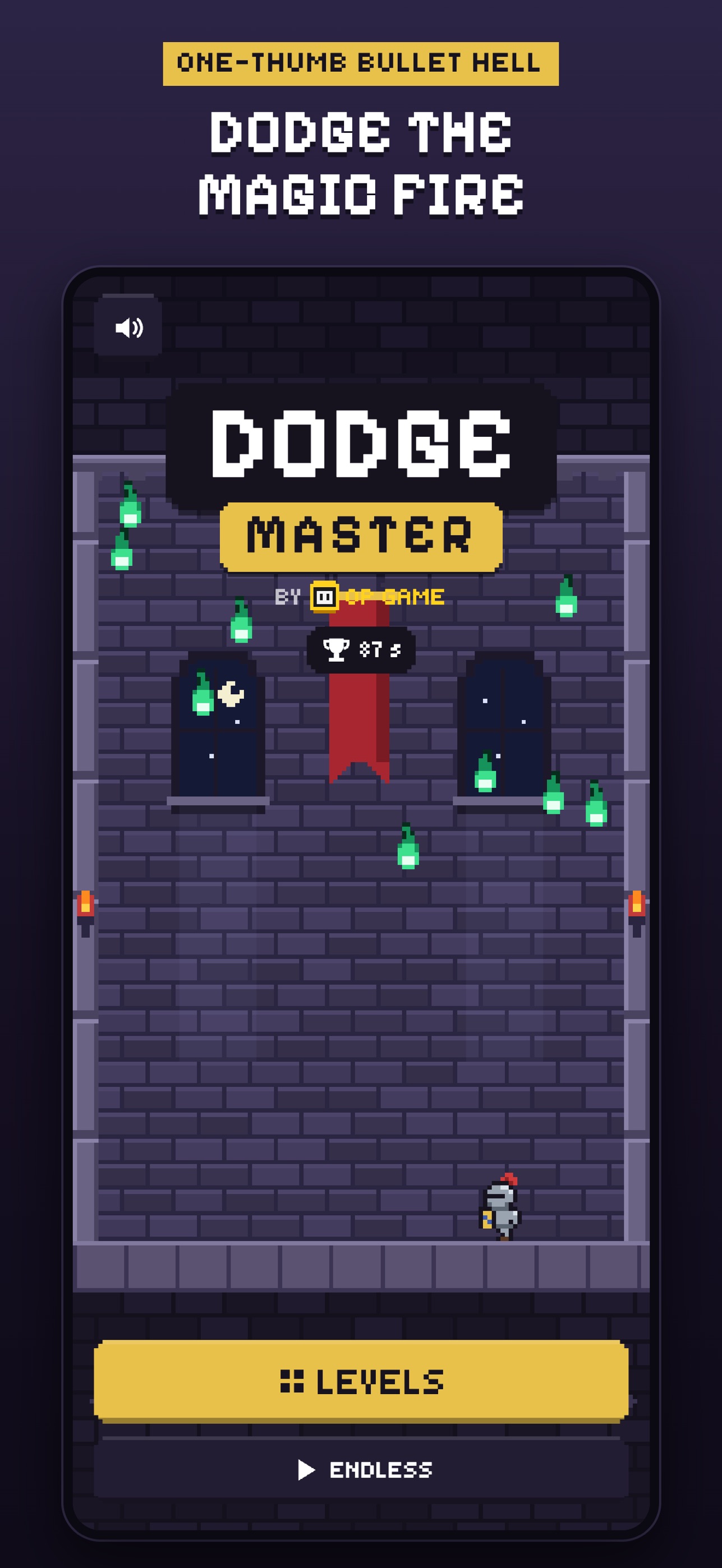 Screenshot 1 of Dodge Master: Pixel Knight
