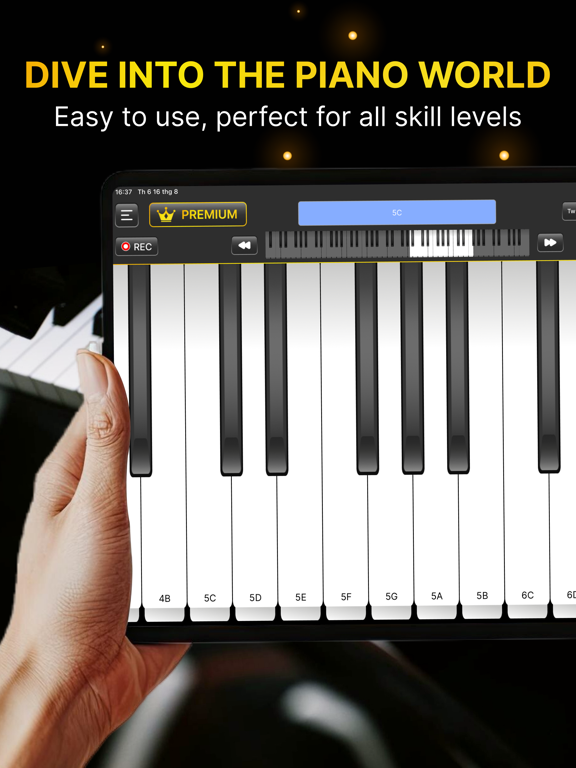 Learn Piano: Fun Real Keyboard