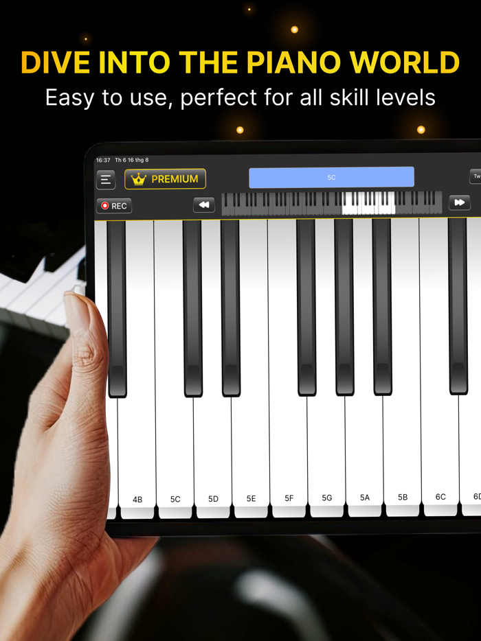 Learn Piano Fun Real Keyboard
