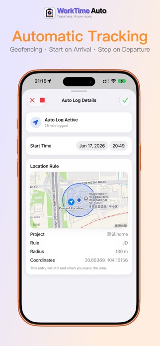 WorkTime Auto Screenshot 2 of 5