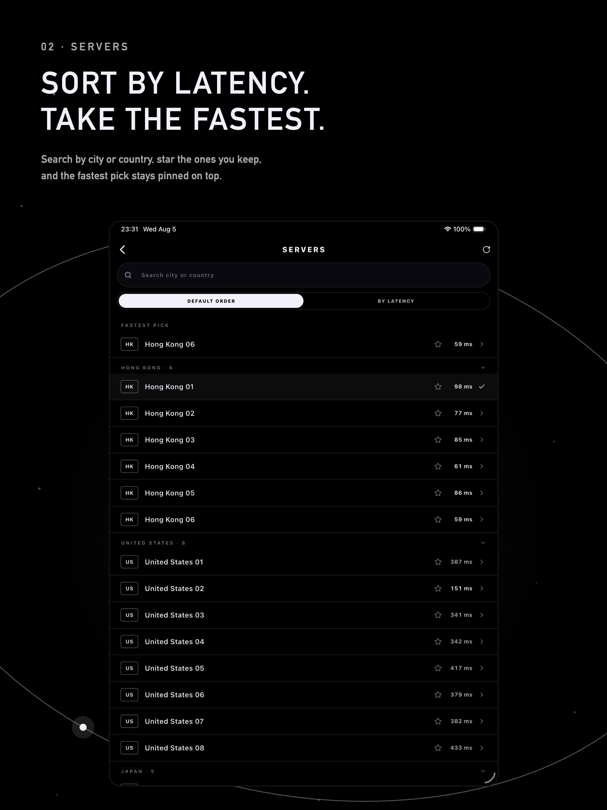 Spaceship Private VPN screenshot 10