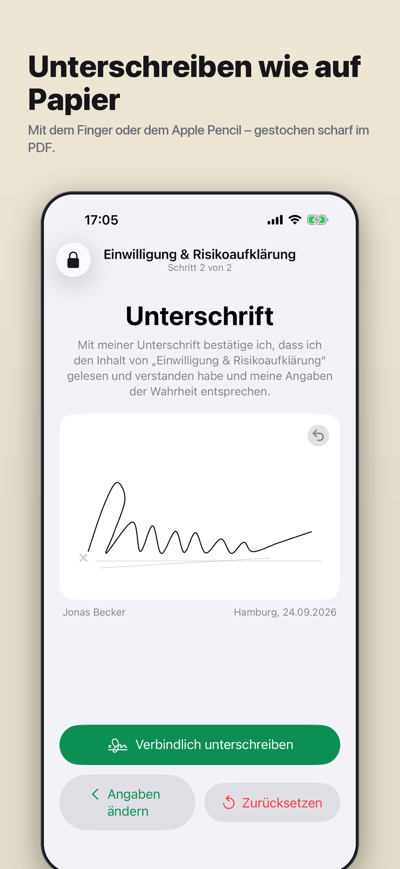 Screenshot 3 of Einverständnis