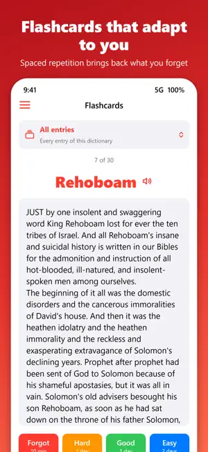 Bible Characters Dictionary screenshot 4