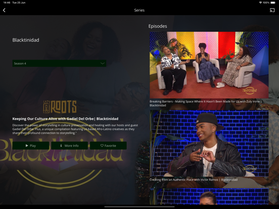 LatiNation iPad screenshot 2 - Entertainment app