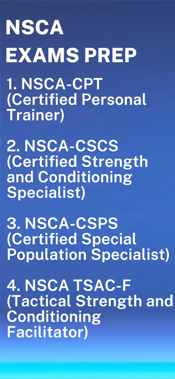 Screenshot #1 pour NSCA Exam Success
