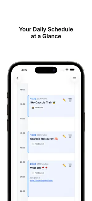 Schedulevisor - Trip Planner screenshot 2
