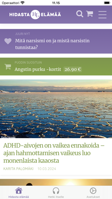 Hidasta elämää Screenshot