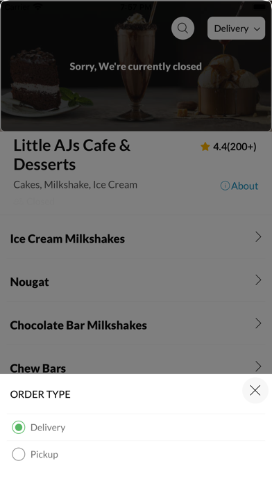 Little AJs Cafe & Desserts Screenshot