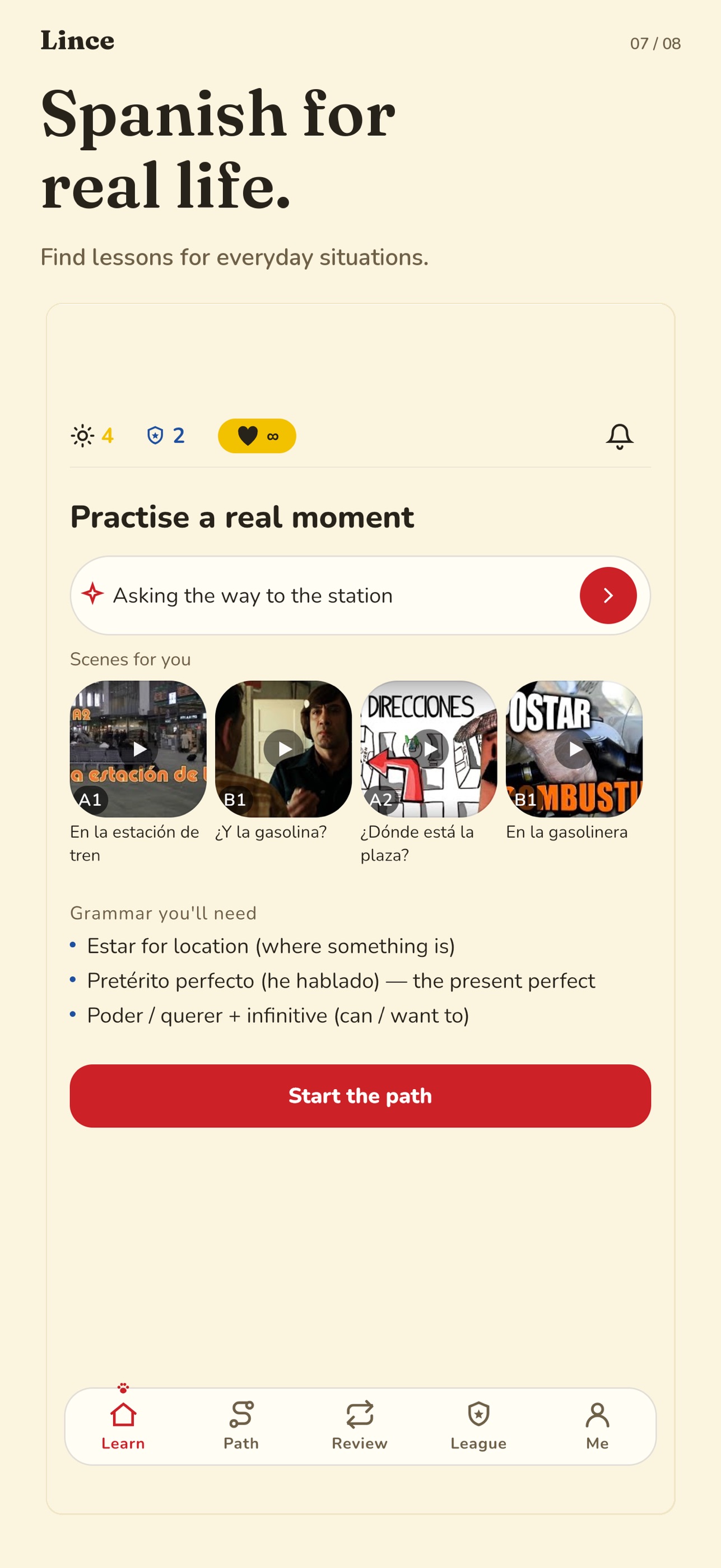 Screenshot 7 of Lince: Learn Spanish