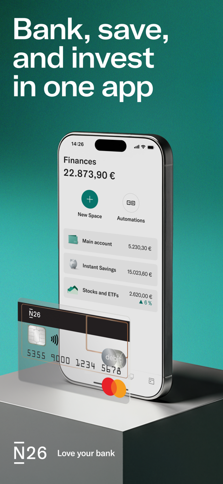N26 — Love your bank screenshot 1