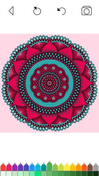 Mandala Coloring Pages Games screenshot-8