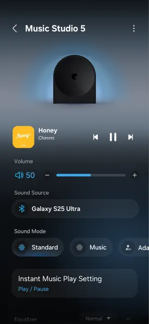 Samsung Sound(삼성 사운드) iPhone screenshot 2