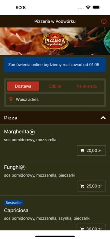 Pizzeria w Podworku screenshot