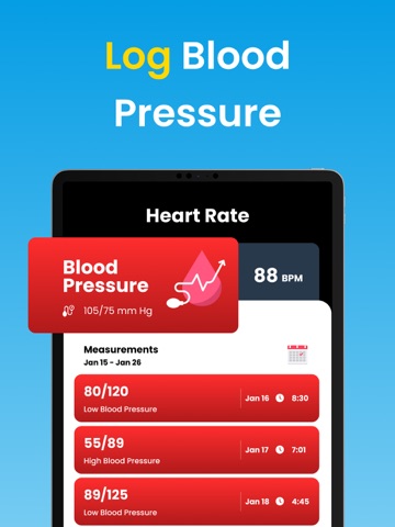 Health App: Track HRV, Fitness iPad screenshot