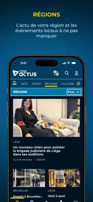RTBF Actus screenshot 4