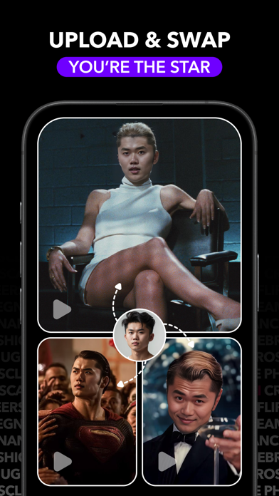 Facetrix: AI Video & Face Swap iPhone screenshot 2 - Photo & Video app