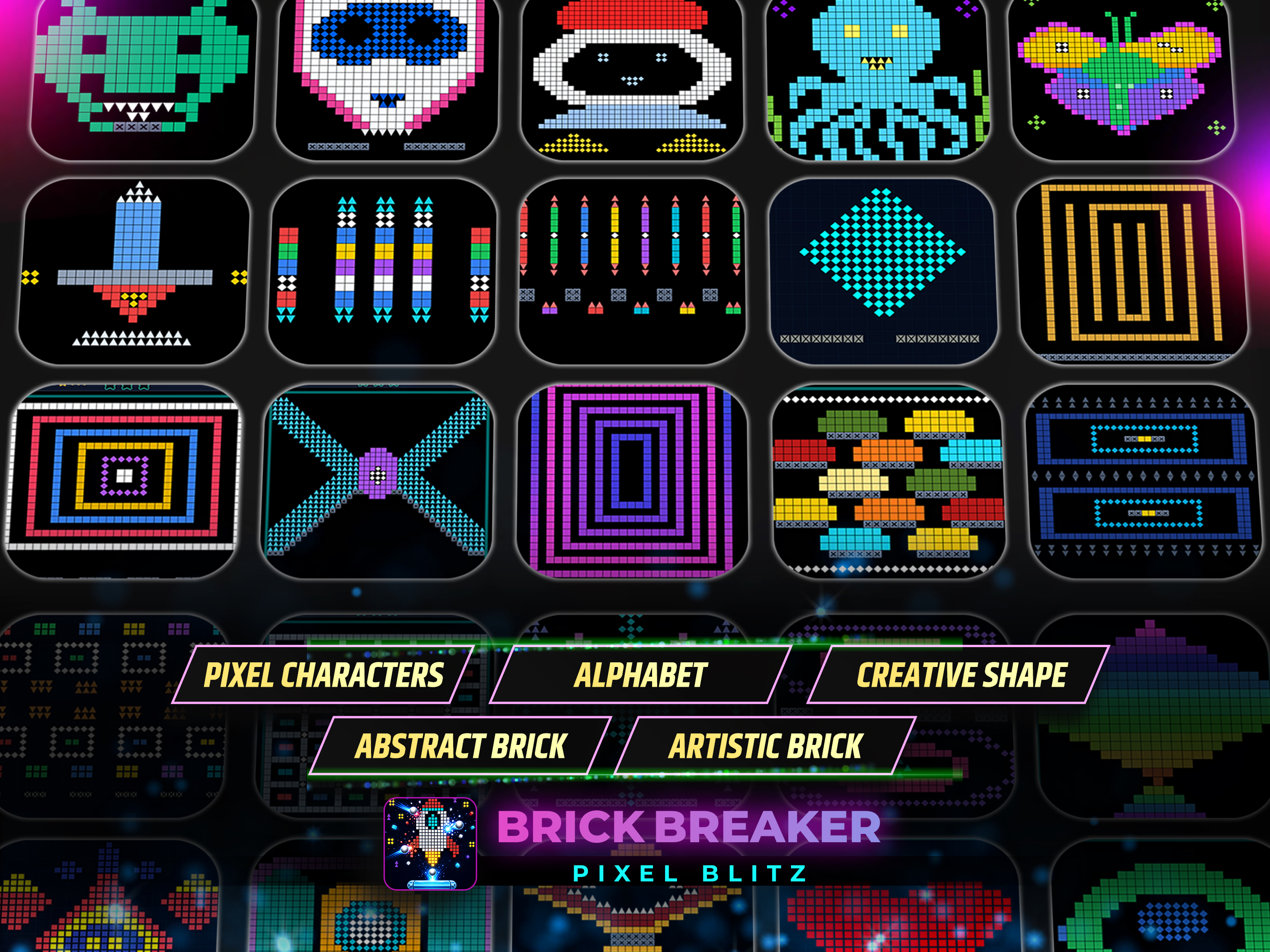 Brick Breaker : Pixel Blitz screenshot 13