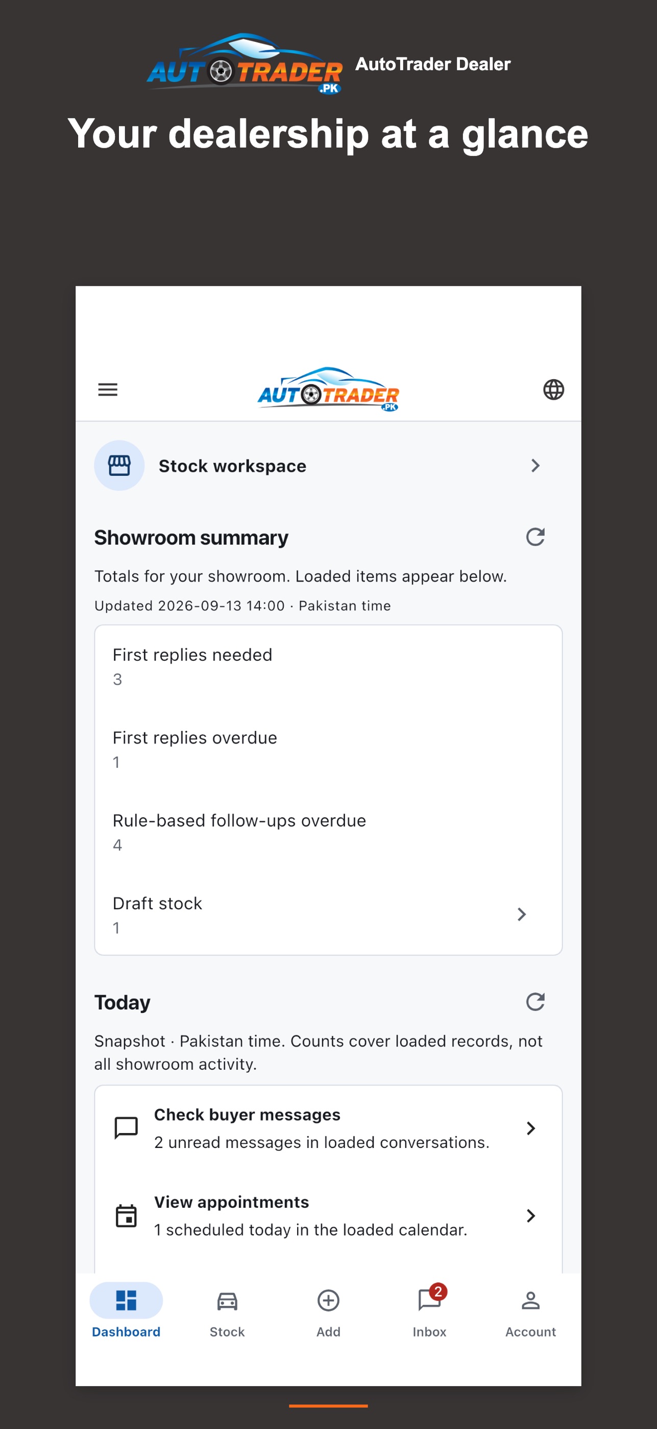 Screenshot 1 of AutoTrader Dealer