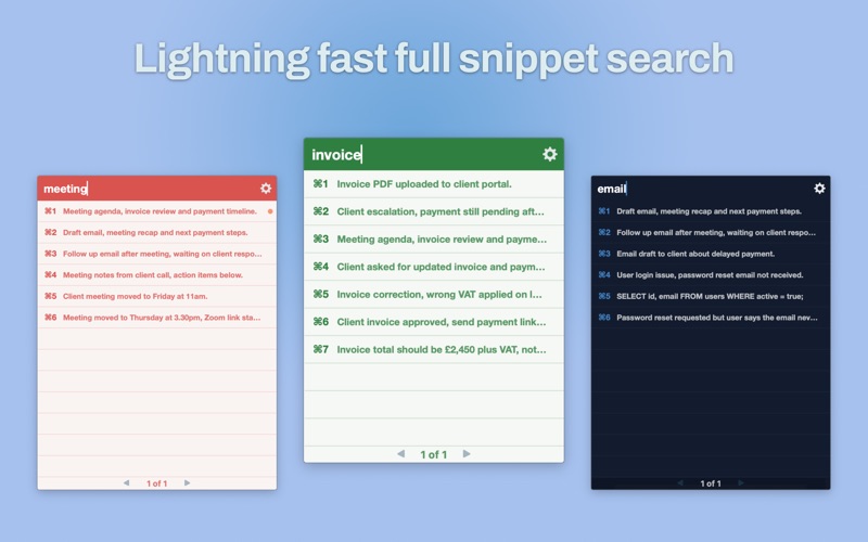 Screenshot #3 pour CopyClip 2 - Clipboard Manager