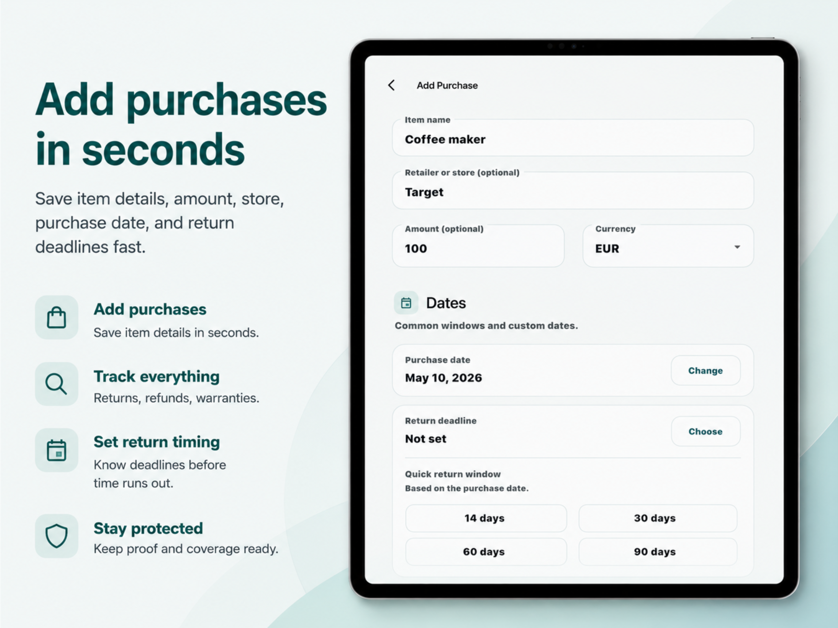 Return & Refund Tracker screenshot 9
