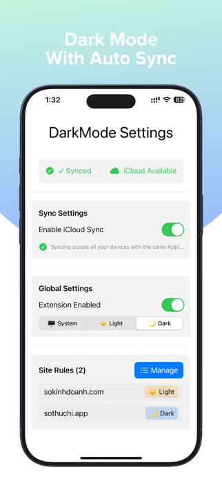 Dark Mode Plus Screenshot 1 of 2