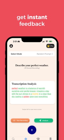 Vocabulary - Accent Training iPhone screenshot