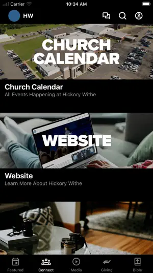 Hickory Withe – App screenshot 2