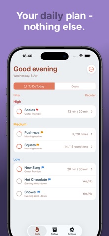 Tapas: Habit & Goal Tracker Screenshot 3 of 5
