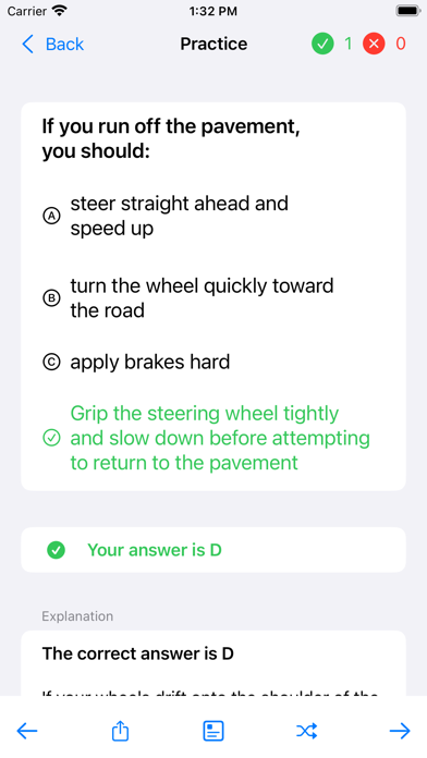 Minnesota Driver Test -DMVCool Screenshot