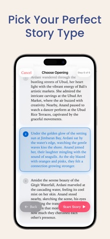 Story of Us: AI Storyteller app screenshot 3