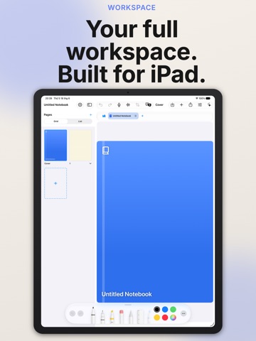 Pad Notes AI iPad screenshot
