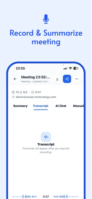 Klinks: File, AI Meeting, Note screenshot 3