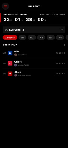 Survivor Sundays iPhone screenshot