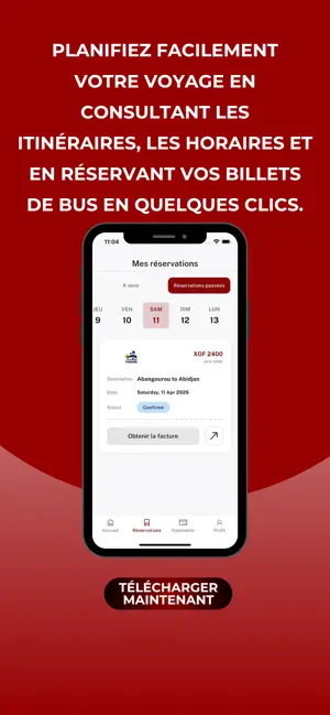 Misabus – Réservation de bus screenshot 1