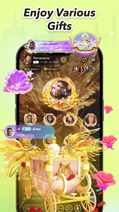 Sona:Group Voice Chat Room Screenshot