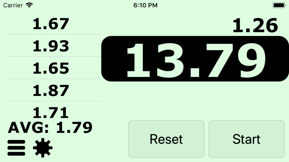 #4. YAT - Yet Another Timer (iOS) By: Kevin Brain
