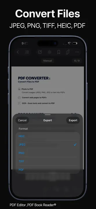 PDF Editor ,PDF Book Reader ®: Screenshot 9 von 10