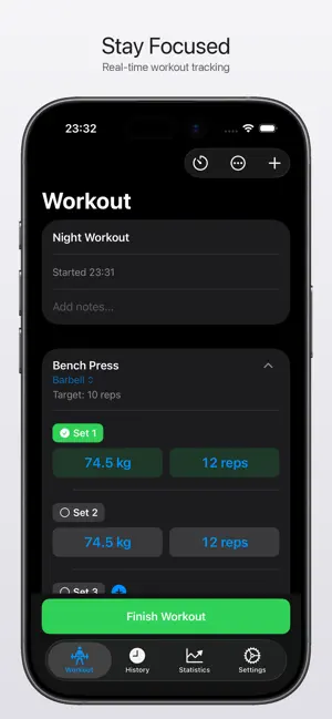 Gym Plan: Workout Tracker Log screenshot 2