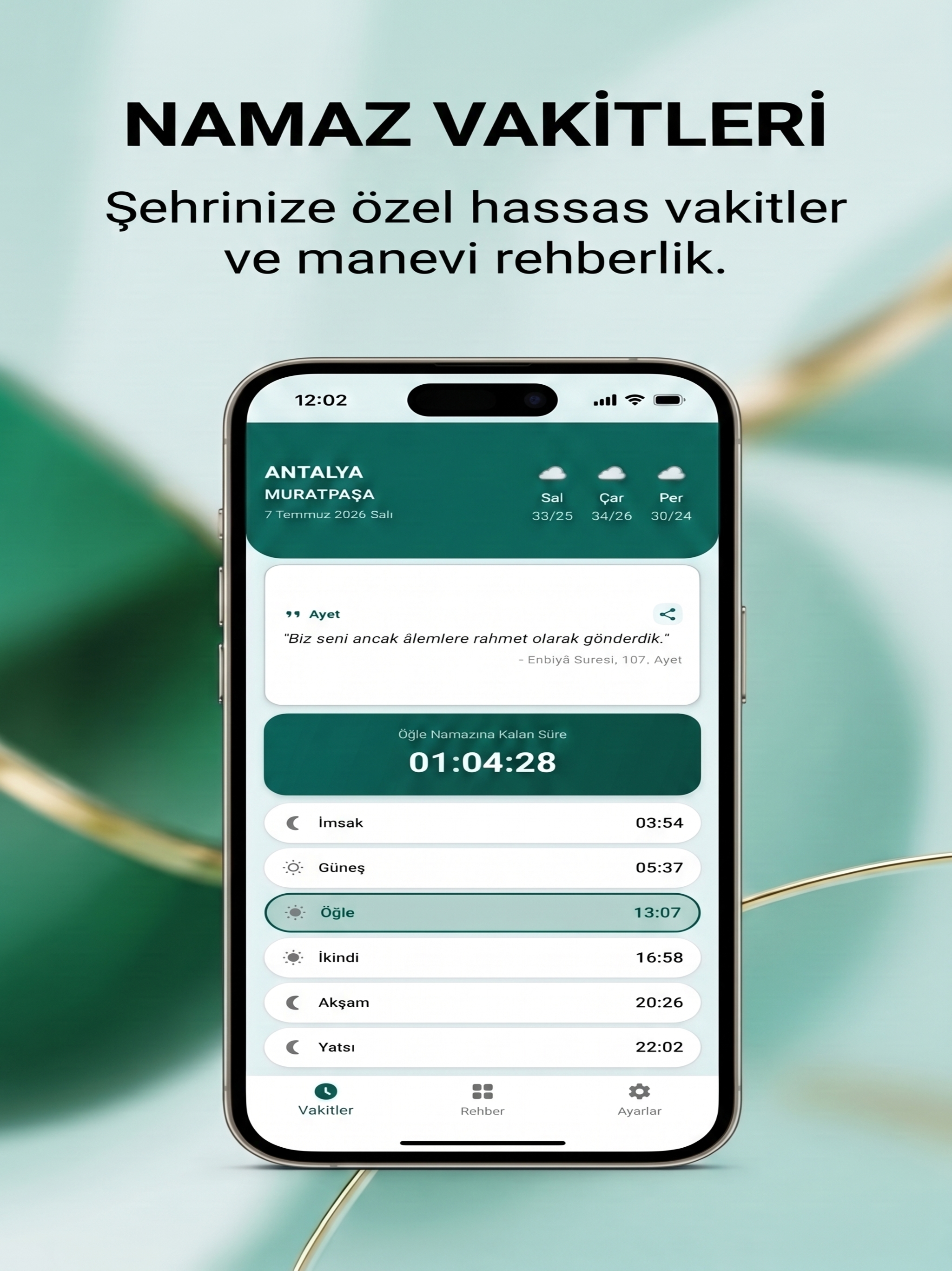 Ezan Vakti 2026: Namaz , Kuran screenshot 7