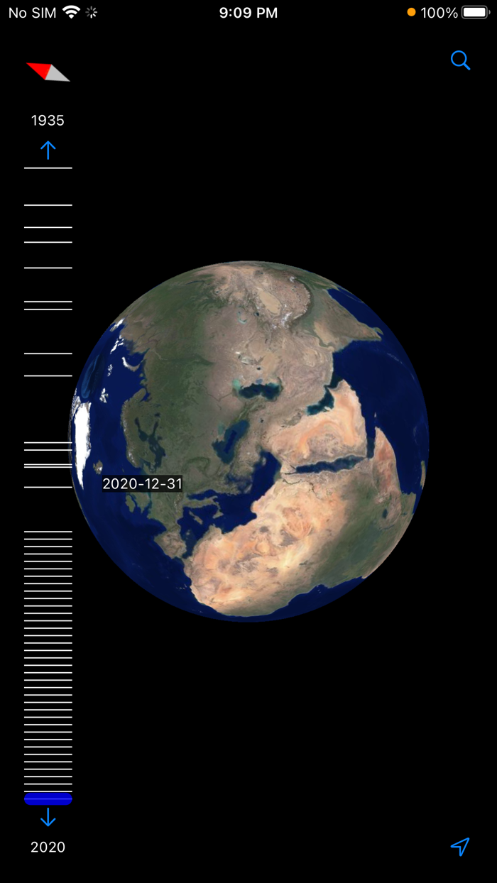 Earth Timelapse - Street maps