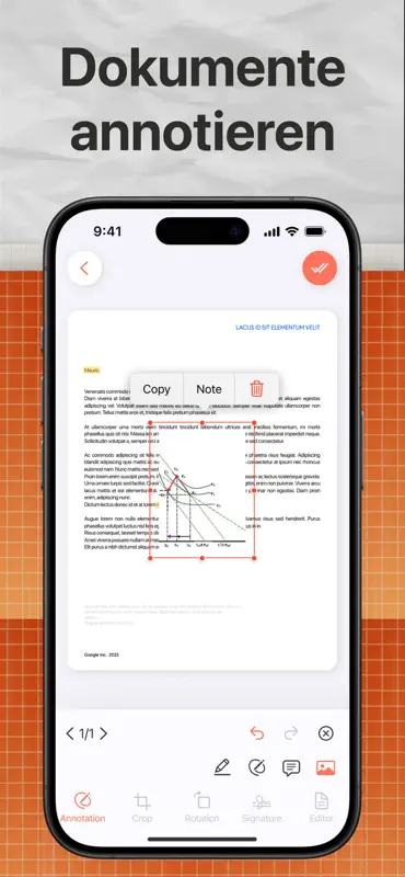 Lens: PDF Bearbeiten & Scan screenshot 6 of 6